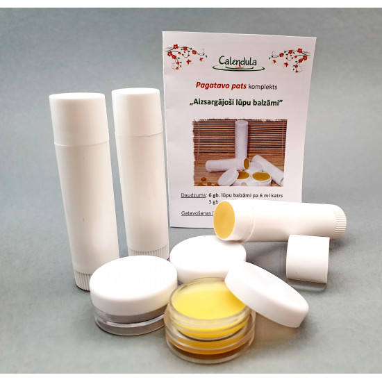 DIY - mīkstinoši lūpu balzāmi