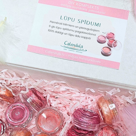 DIY komplekts - lūpu spīdumi